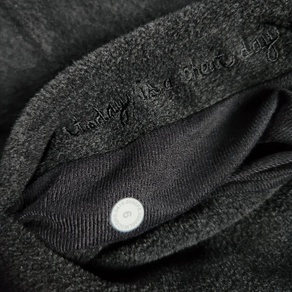 Lululemon Go Forward Pullover Funnelneck Fleece Sweater Sz 6
